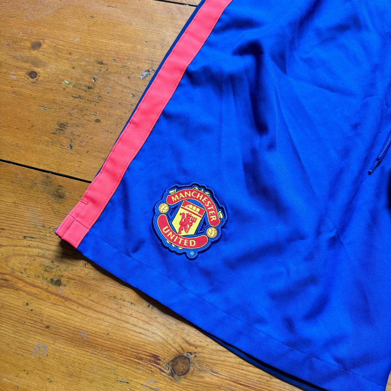 Retro Manchester United Nike Football Shorts