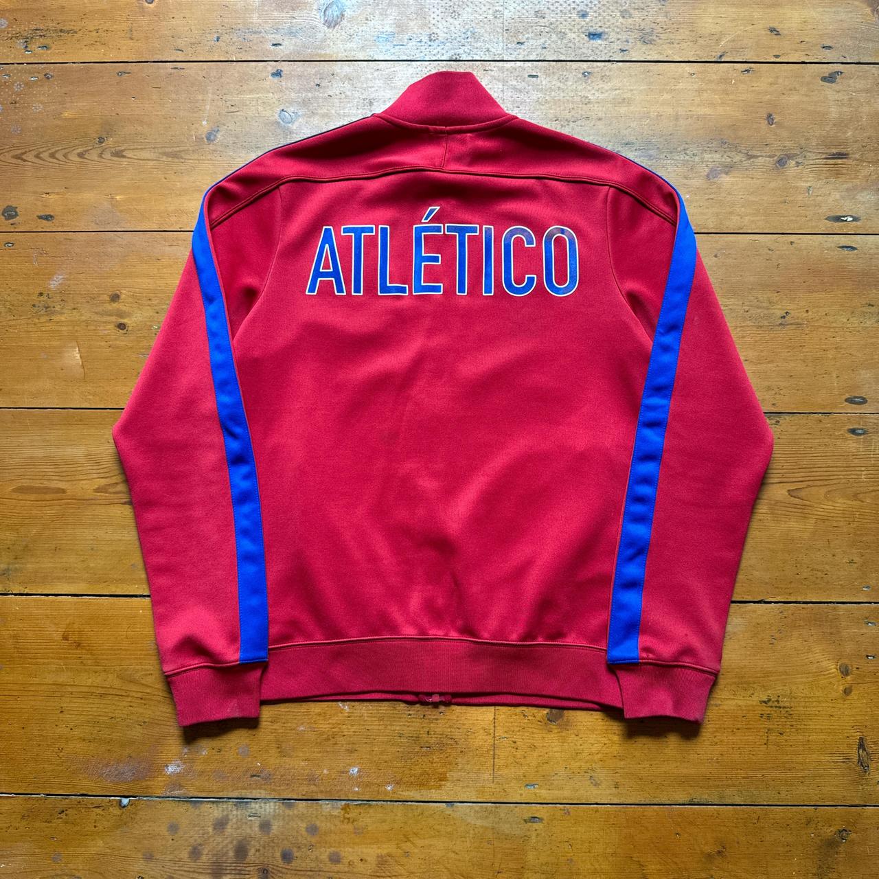 Retro Atletico Madrid Nike Football Jacket