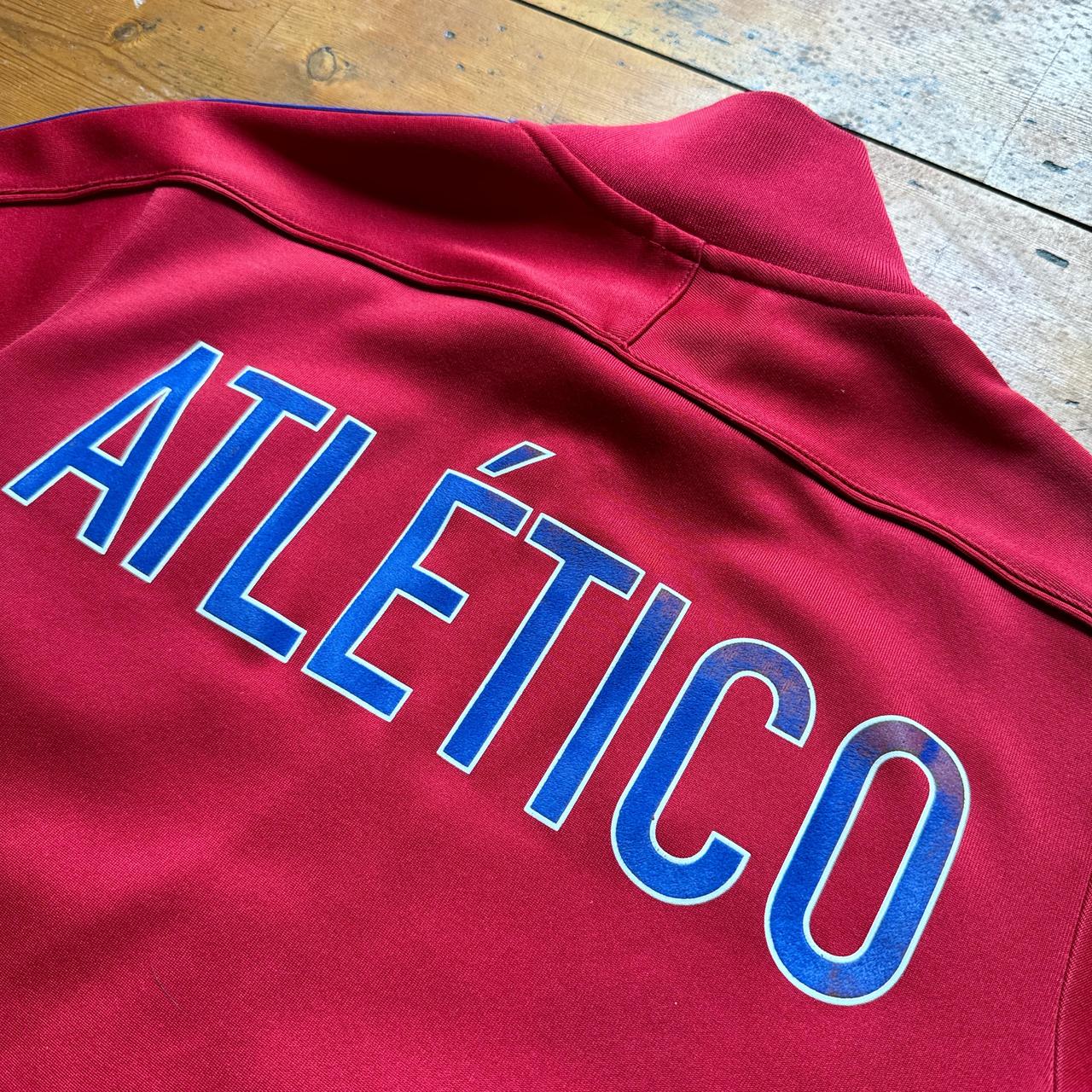 Retro Atletico Madrid Nike Football Jacket