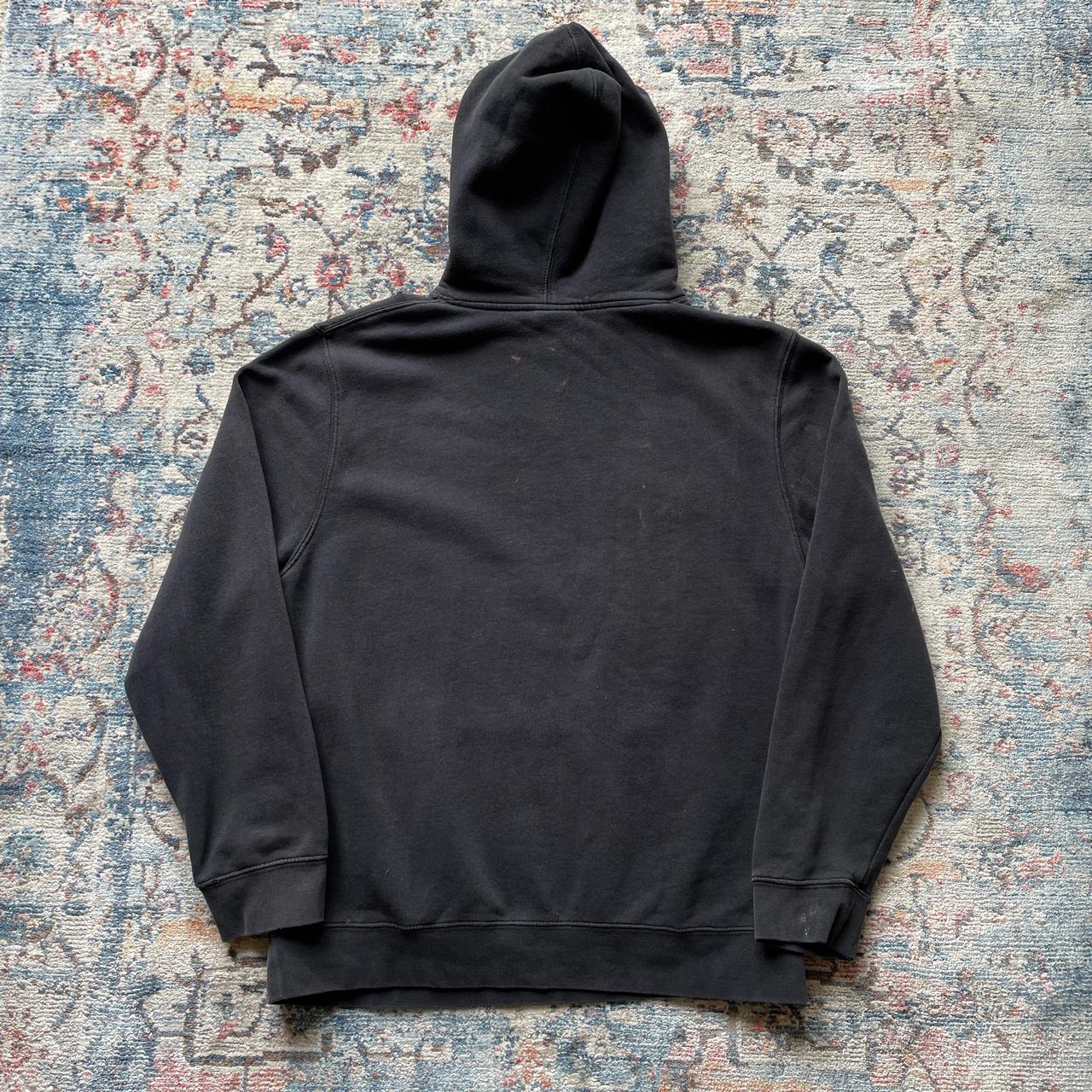 Stussy Black Spell Out Hoodie