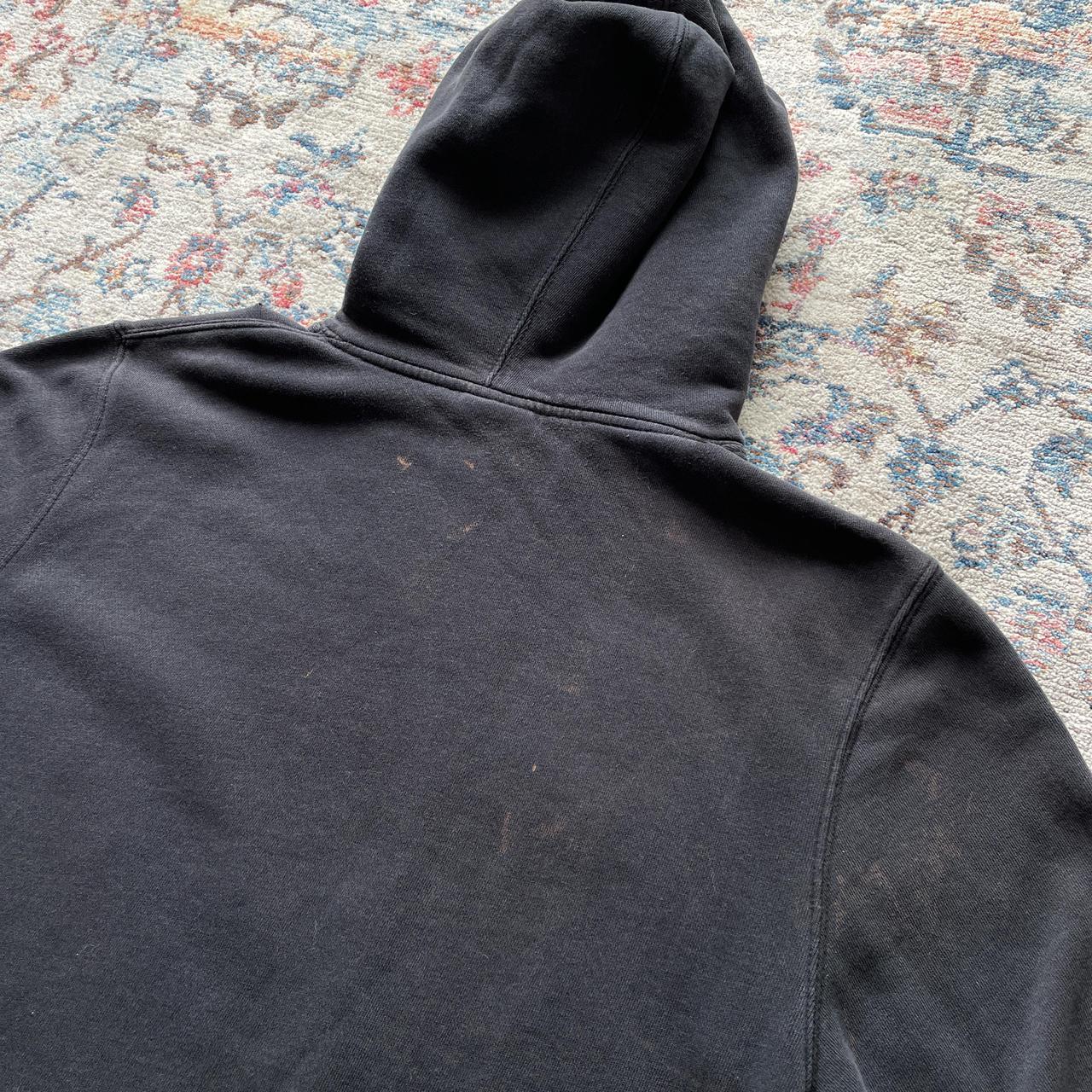 Stussy Black Spell Out Hoodie