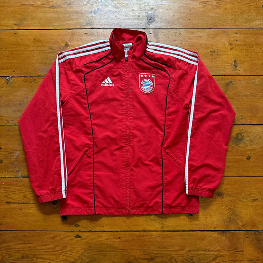 Retro Bayern Munich Adidas Football Training Jacket