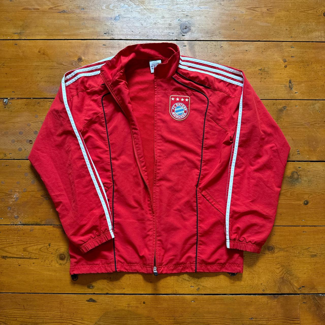 Retro Bayern Munich Adidas Football Training Jacket