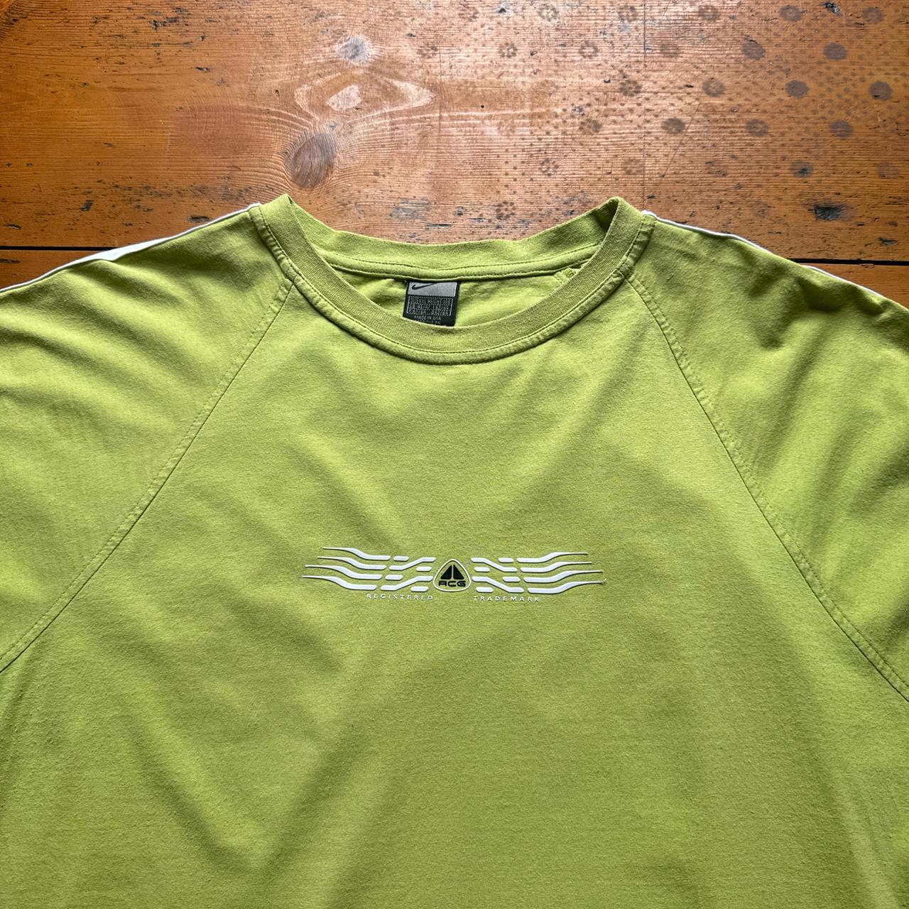 Vintage Nike ACG Green Centre Swoosh T-Shirt