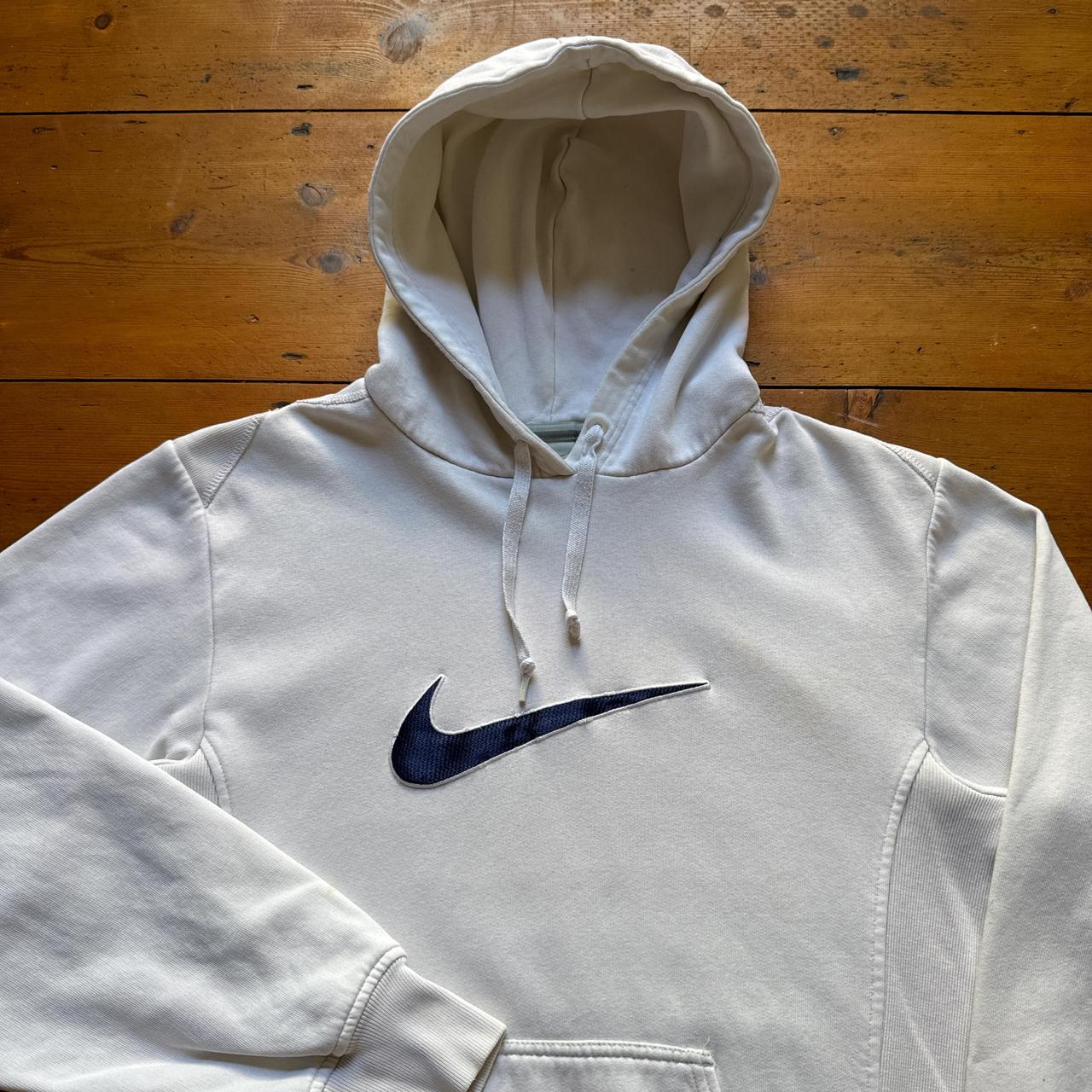 Vintage Nike White Hoodie