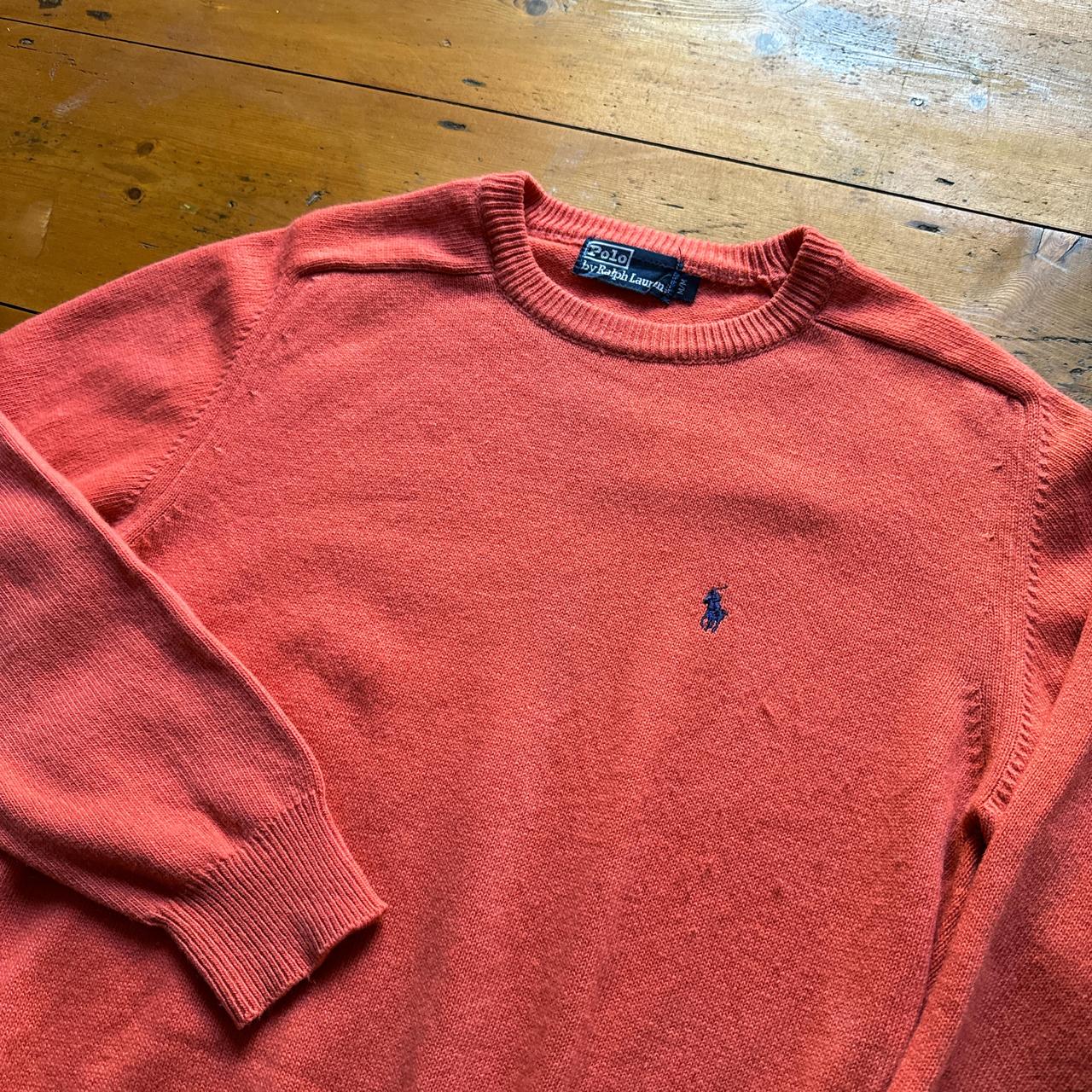 Vintage Ralph Lauren Salmon Knitted Jumper