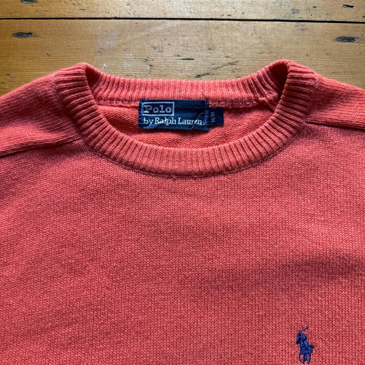 Vintage Ralph Lauren Salmon Knitted Jumper