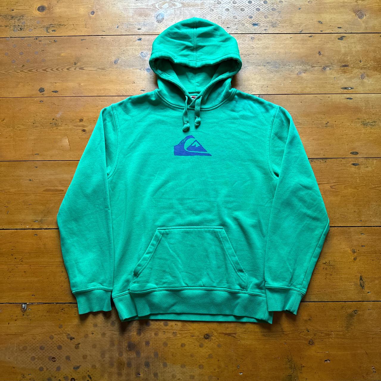 Vintage Quiksilver Green Hoodie