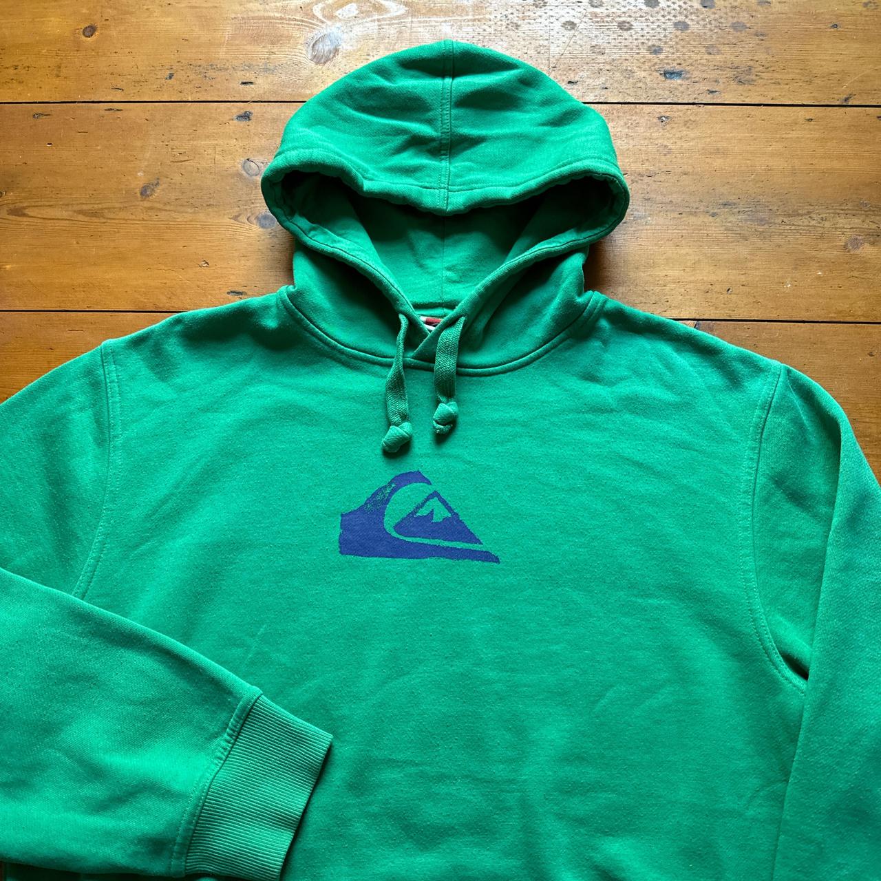 Vintage Quiksilver Green Hoodie