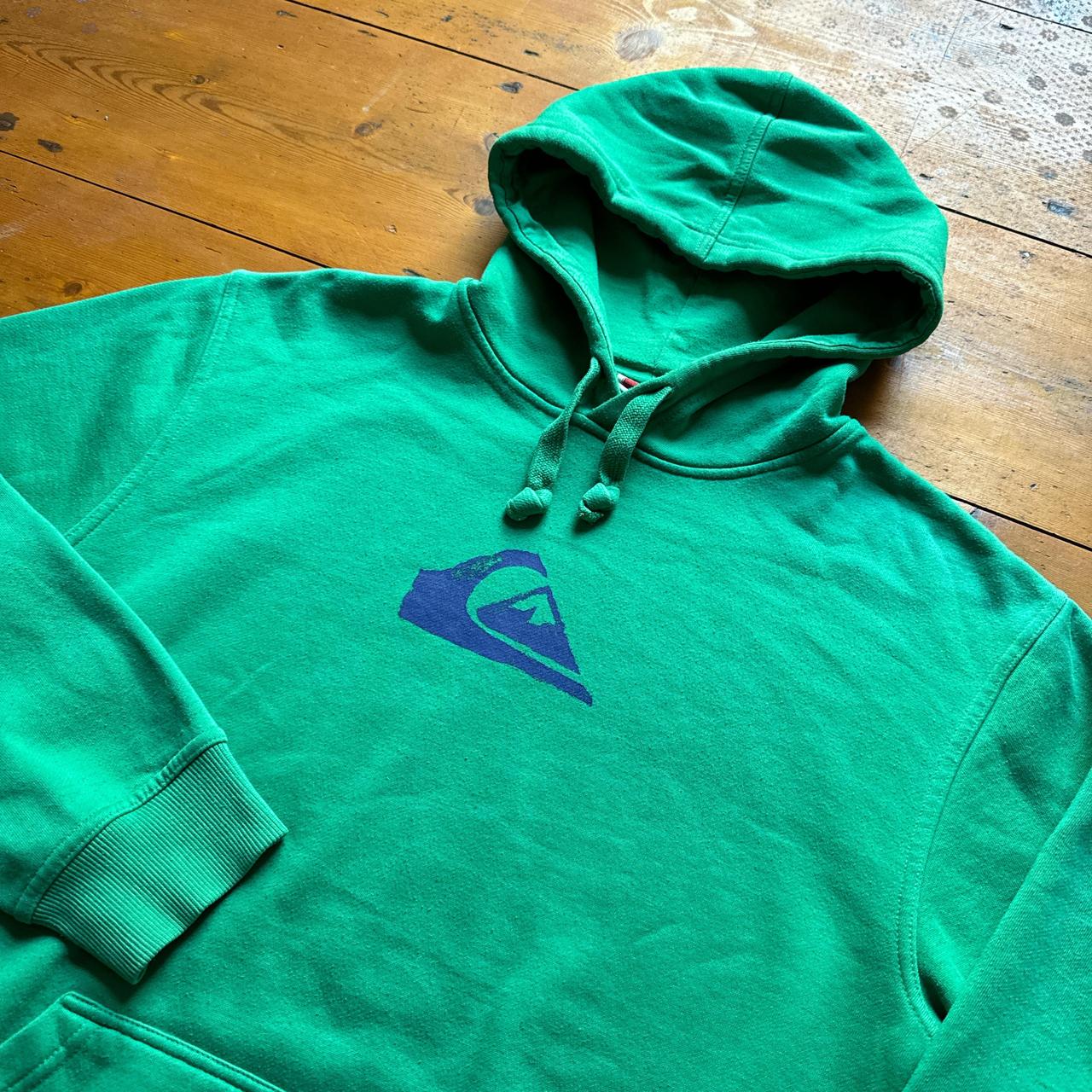 Vintage Quiksilver Green Hoodie