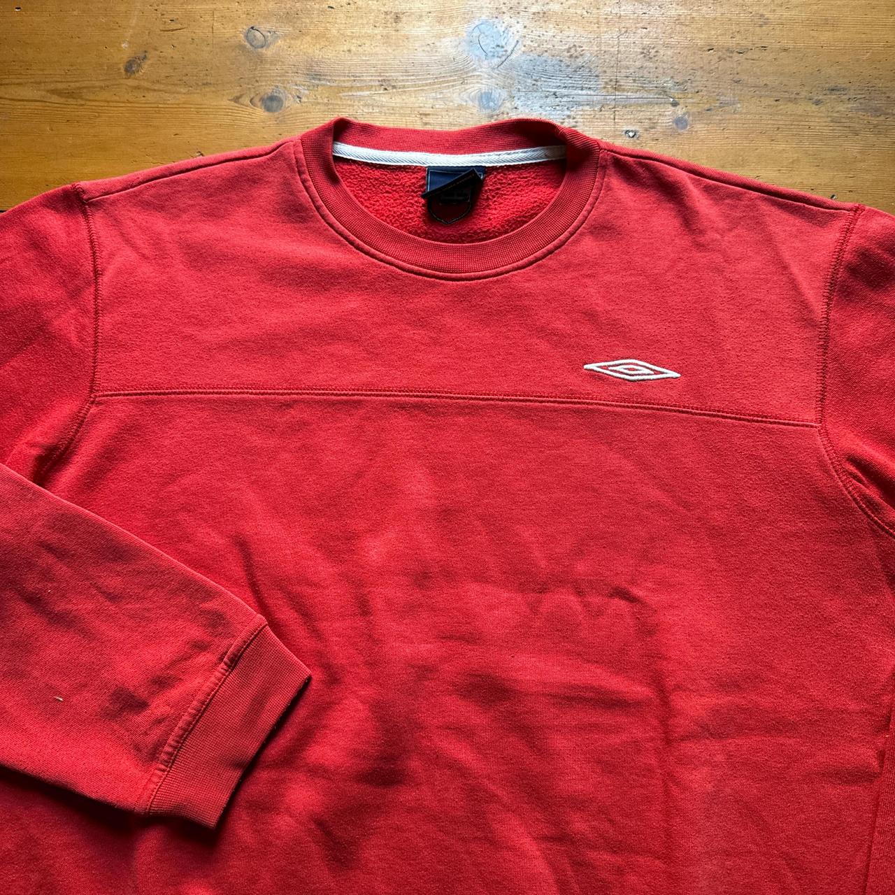 Vintage Umbro Red Sweatshirt