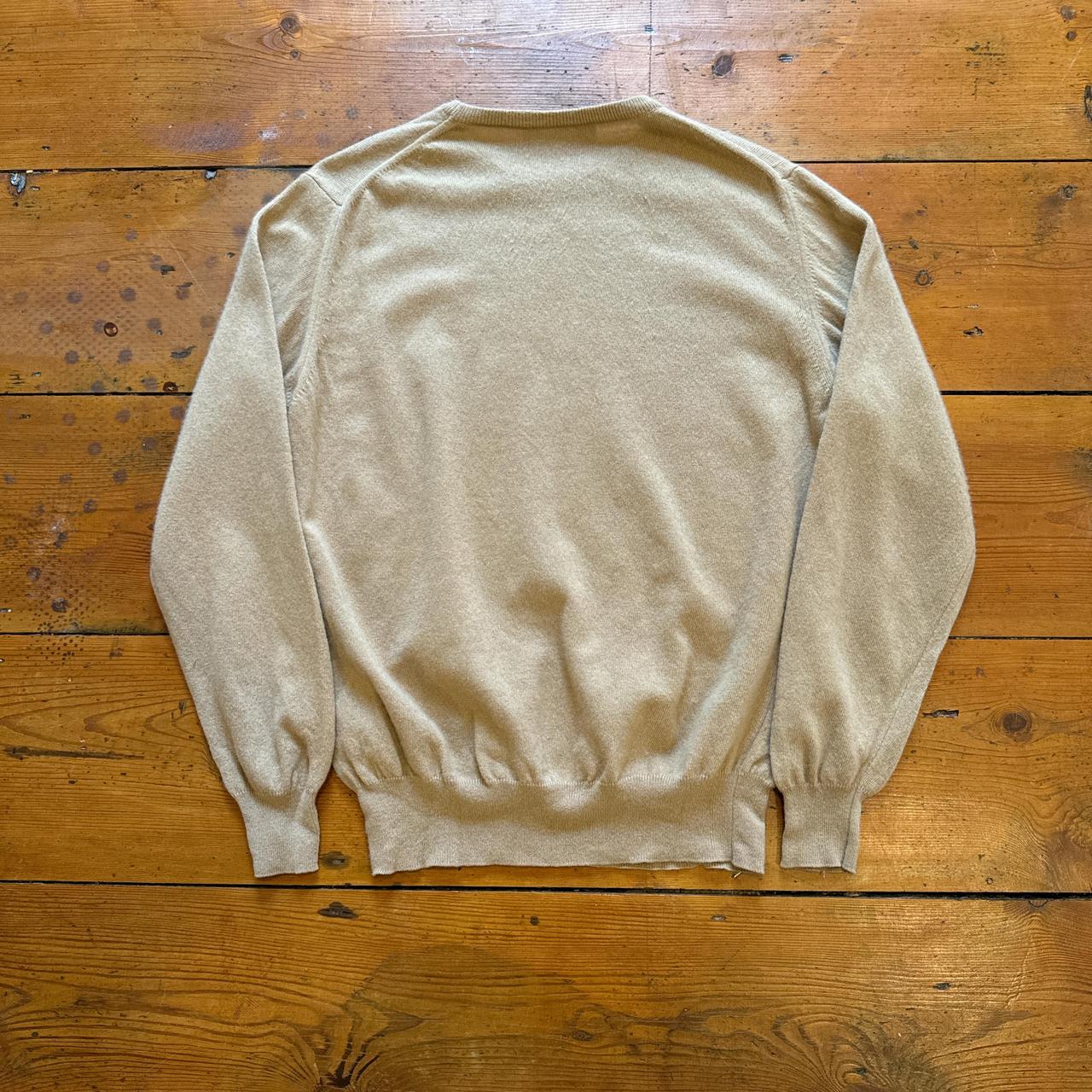 Vintage Fred Perry Cream Knitted Jumper