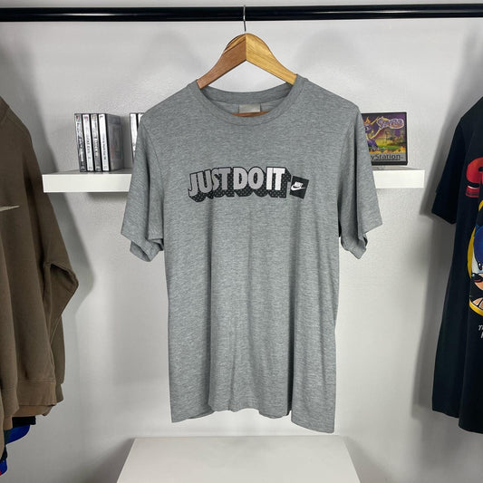 Vintage Nike Grey Just Do It T-Shirt