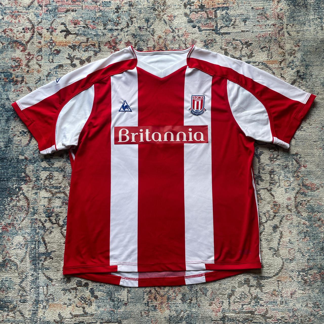 Stoke City Le Coq Sportif 2008/09 Home Football Shirt