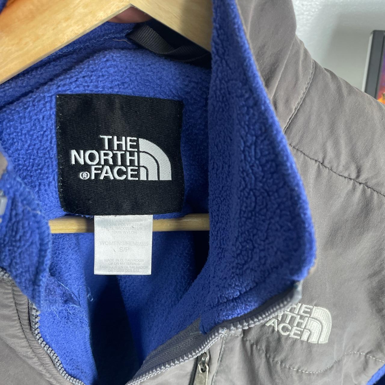 Vintage The North Face Blue & Grey Fleece