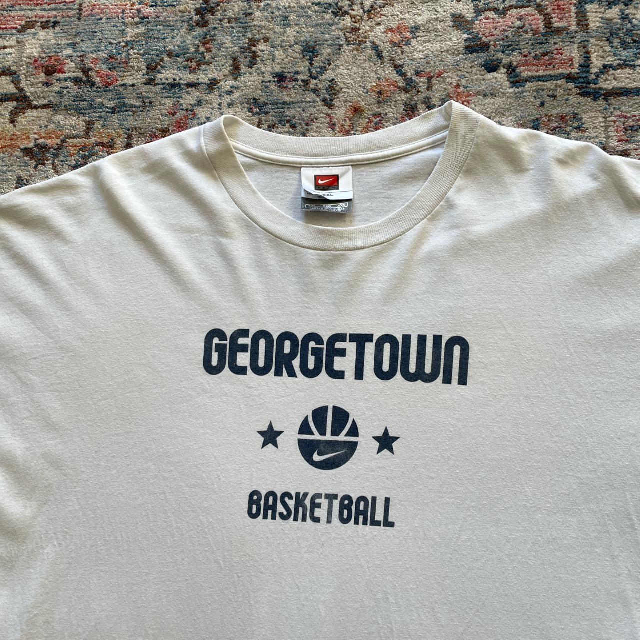 Vintage Nike Georgetown White T-shirt