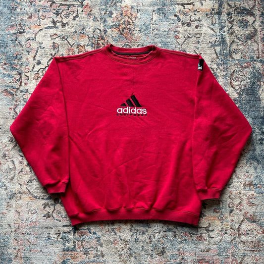 Vintage Adidas Equipment Red Sweatshirt