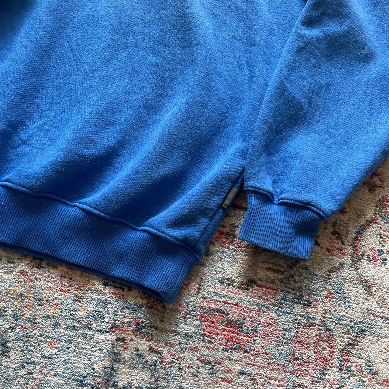 Vintage Adidas Blue Spell Out Sweatshirt