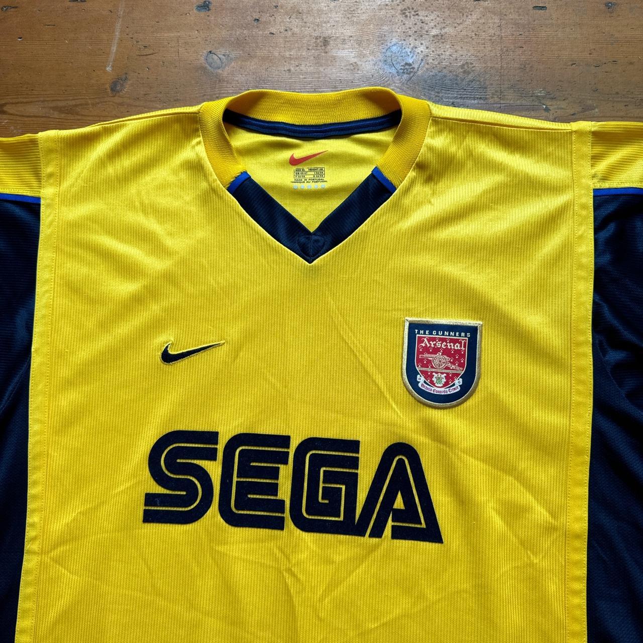 Retro Arsenal Nike 1999/00 Away Football Shirt