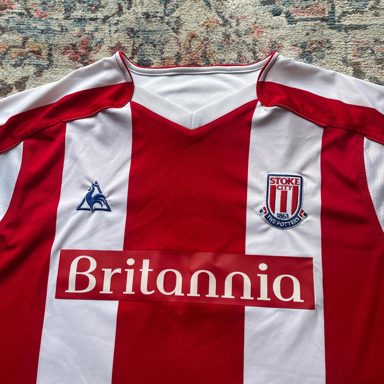 Stoke City Le Coq Sportif 2008/09 Home Football Shirt