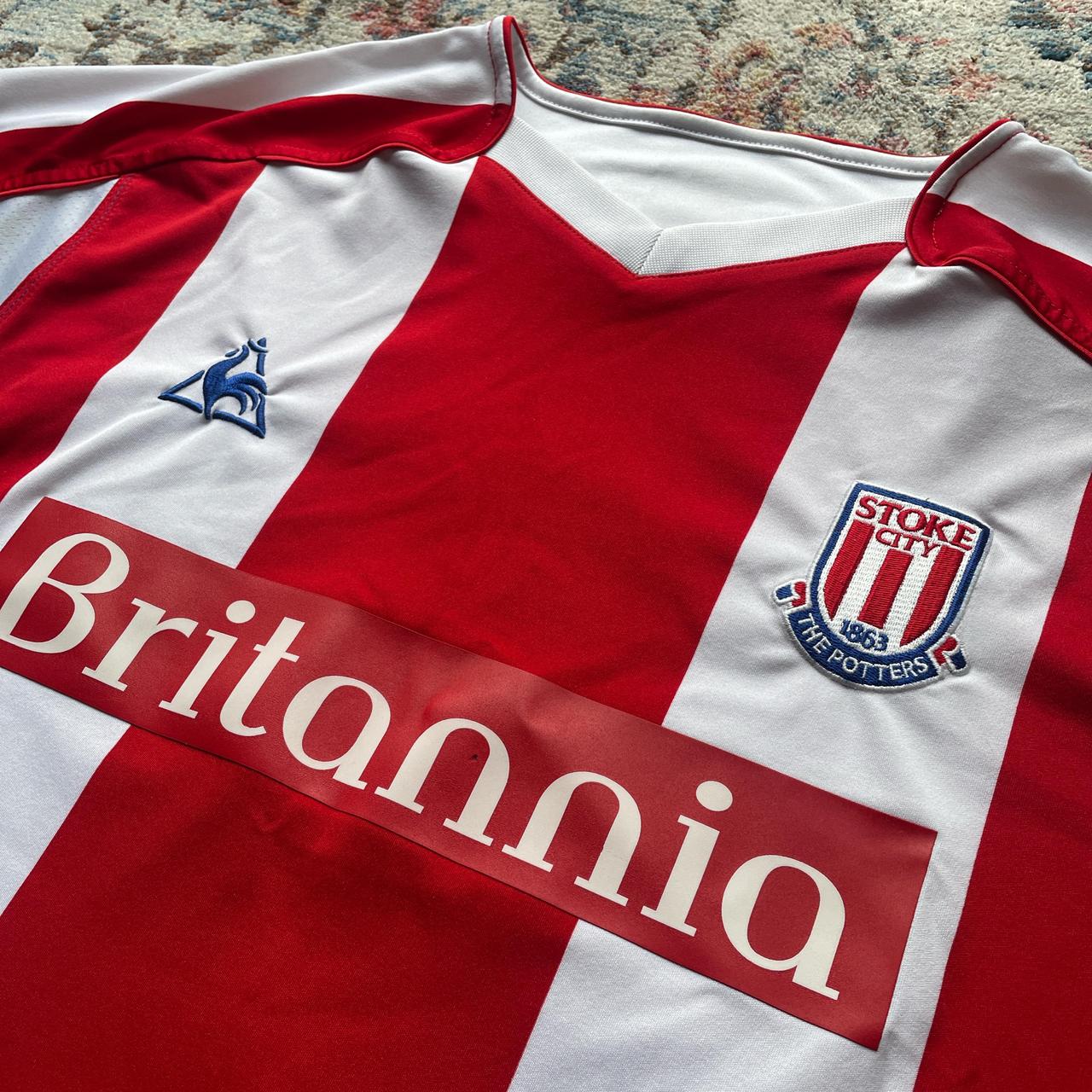 Stoke City Le Coq Sportif 2008/09 Home Football Shirt