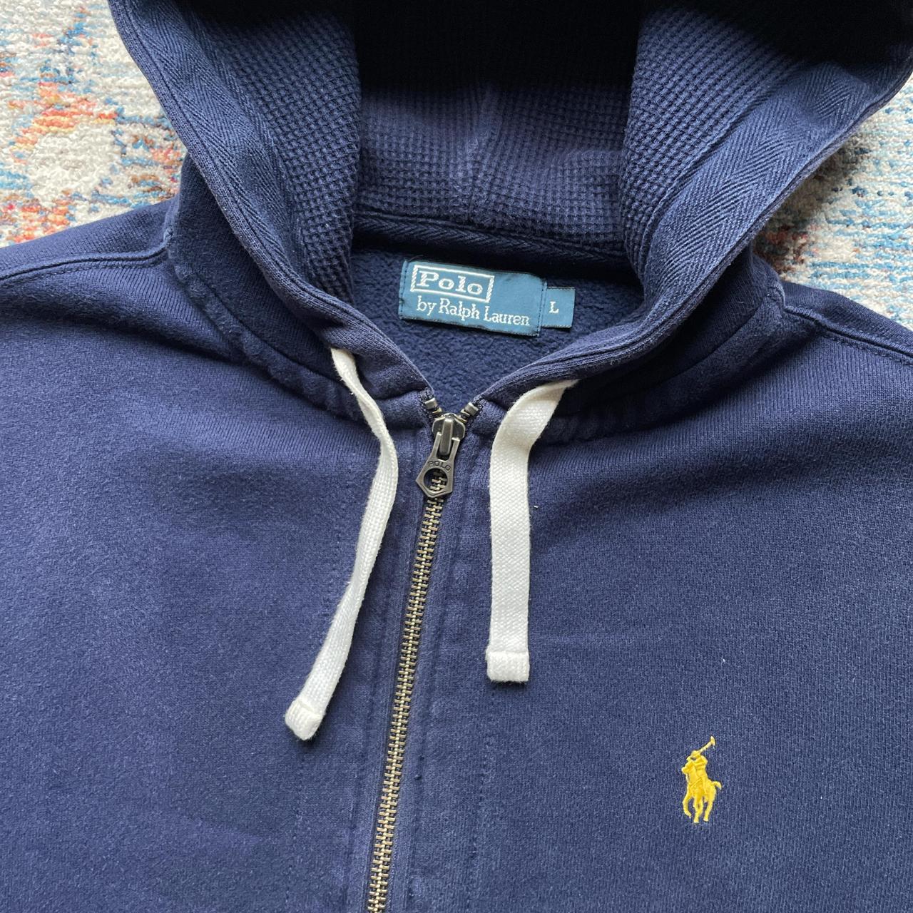 Ralph Lauren Navy Zip Hoodie