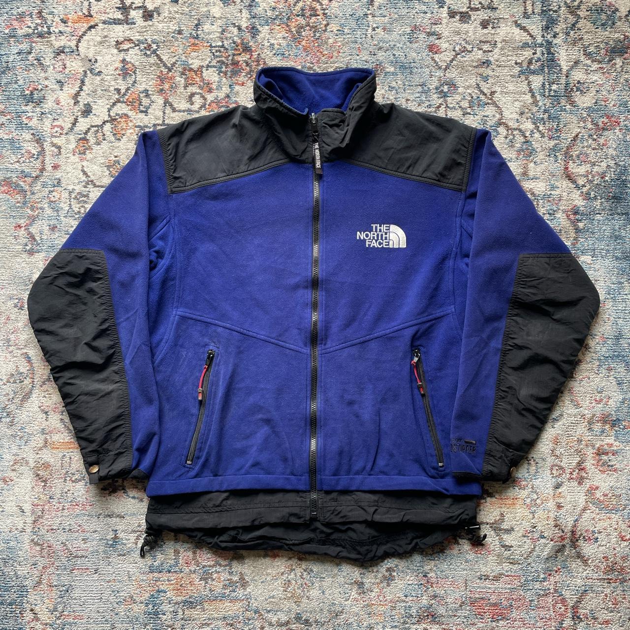 The North Face Blue and Black Fleece