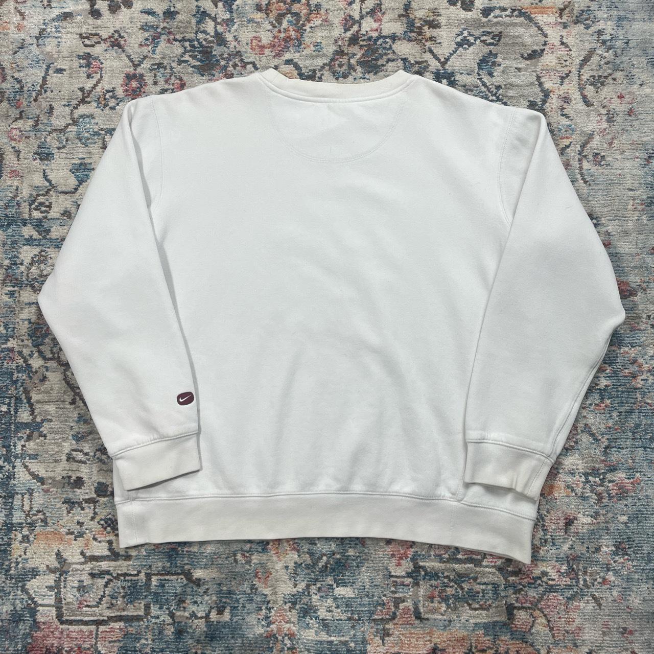 Vintage Nike White Spellout Sweatshirt