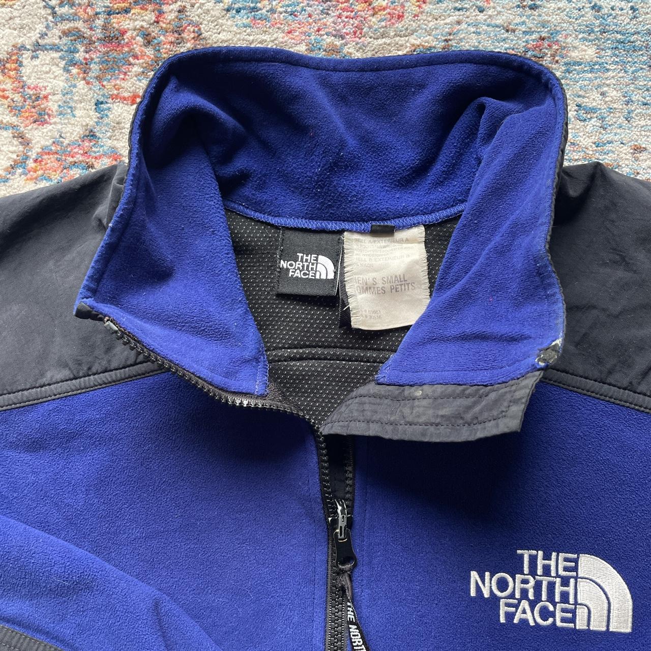 The North Face Blue and Black Fleece