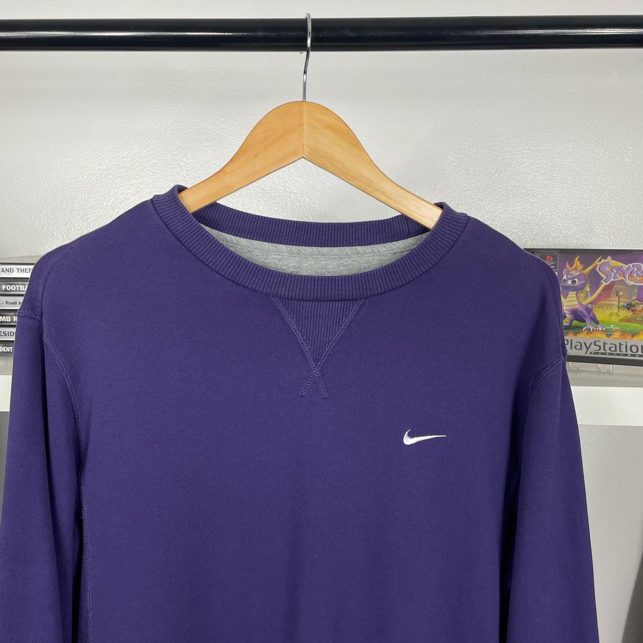 Vintage Nike Purple Swoosh Sweatshirt