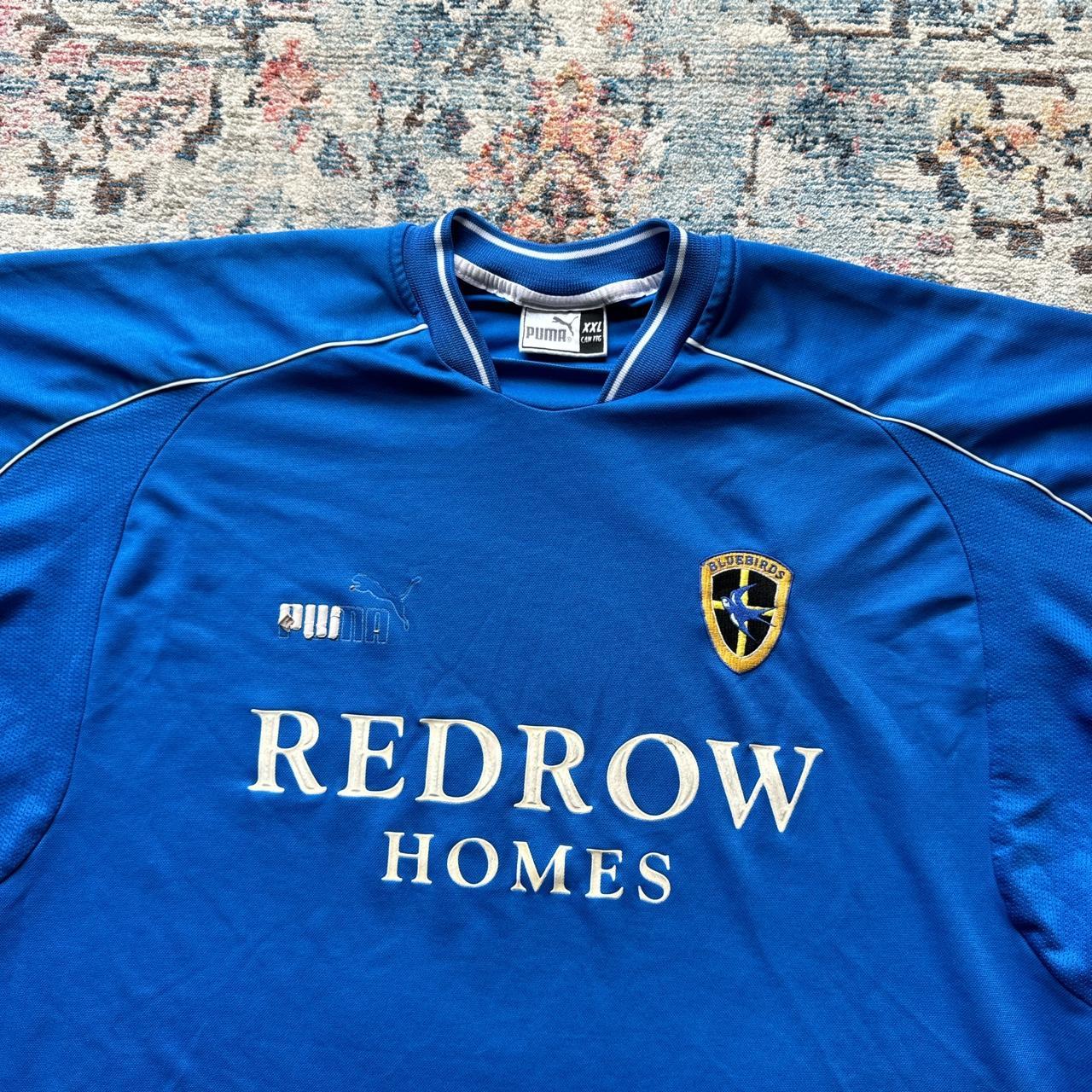 Retro Cardiff City Puma 2003/04 Home Football Shirt