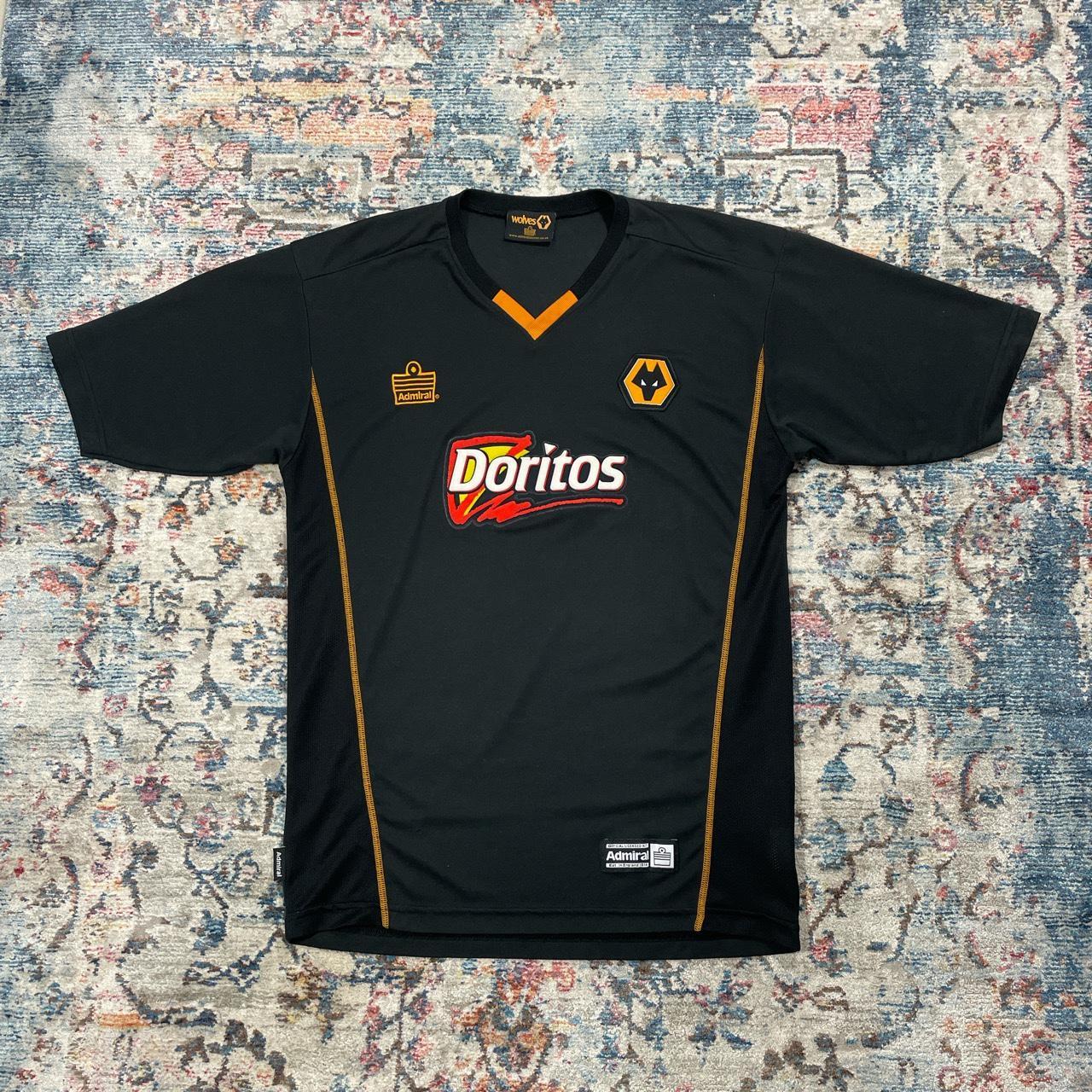 Wolverhampton Wanderers Doritos 2003/04 Away Football Shirt