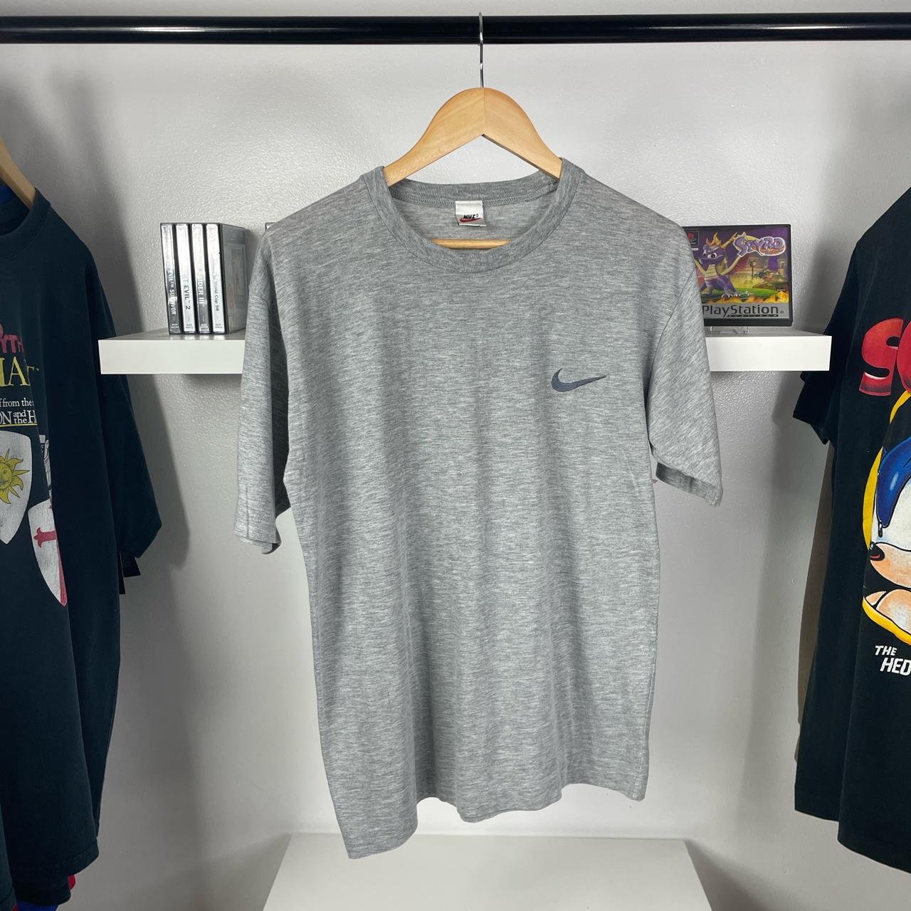 Vintage Nike Grey Swoosh T-Shirt
