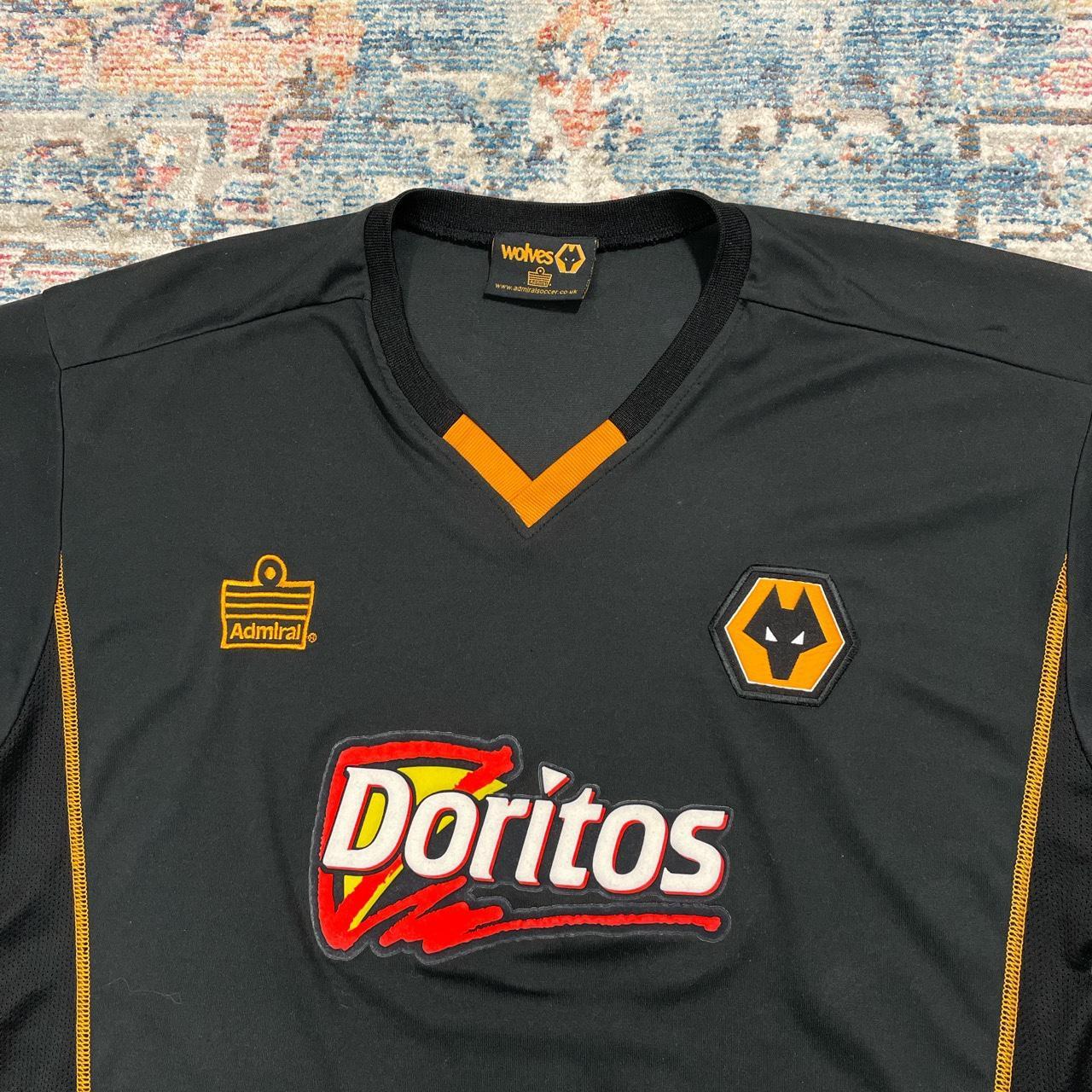 Wolverhampton Wanderers Doritos 2003/04 Away Football Shirt