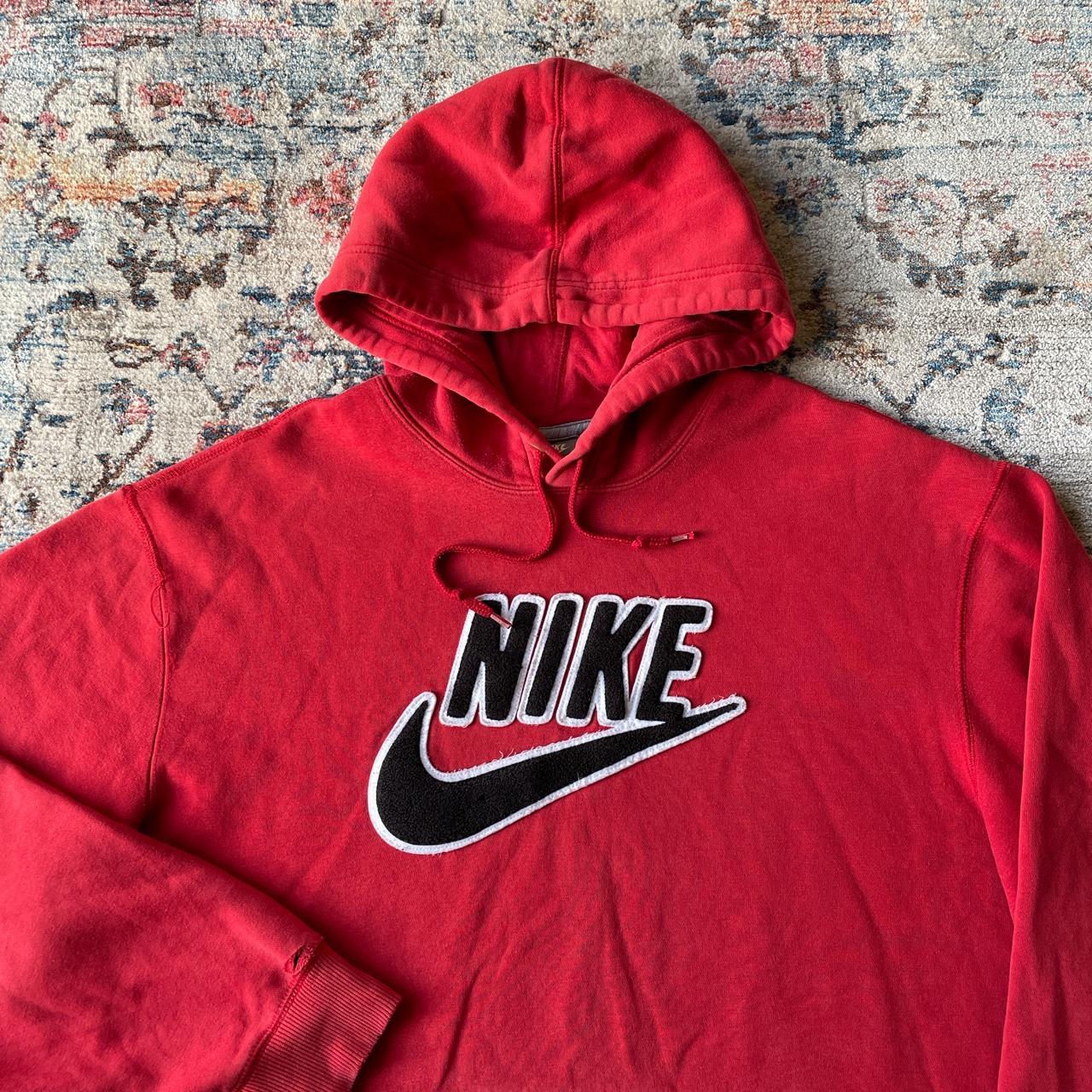 Vintage Nike Red Hoodie
