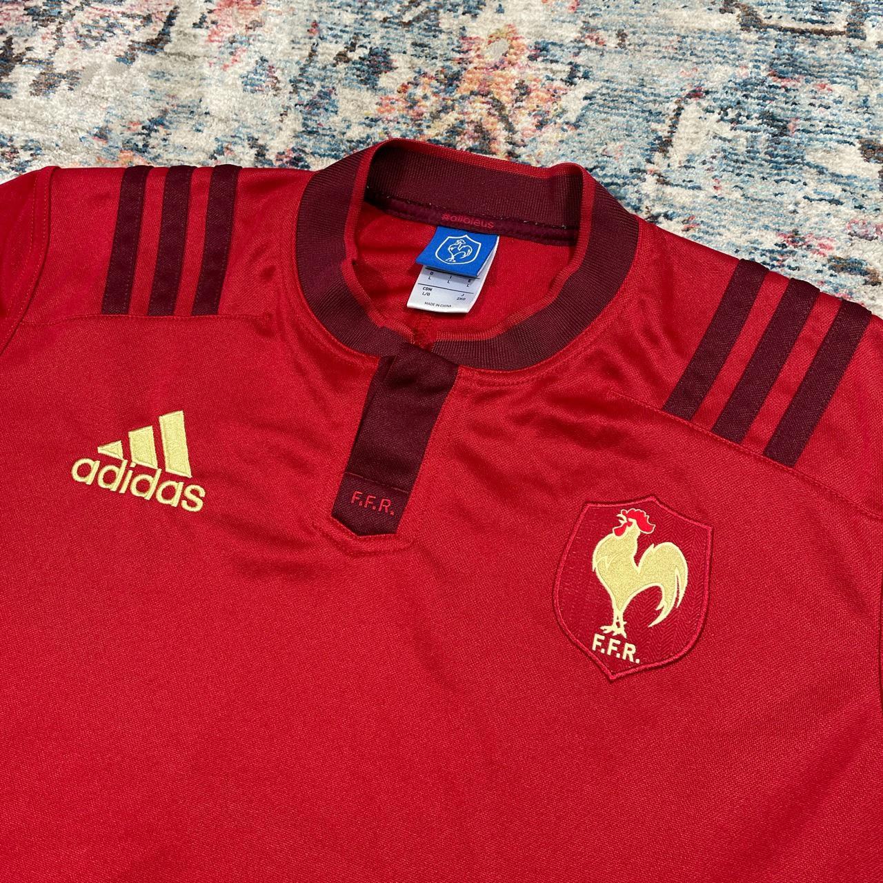 Retro Adidas France 2015 Alternate Rugby Shirt