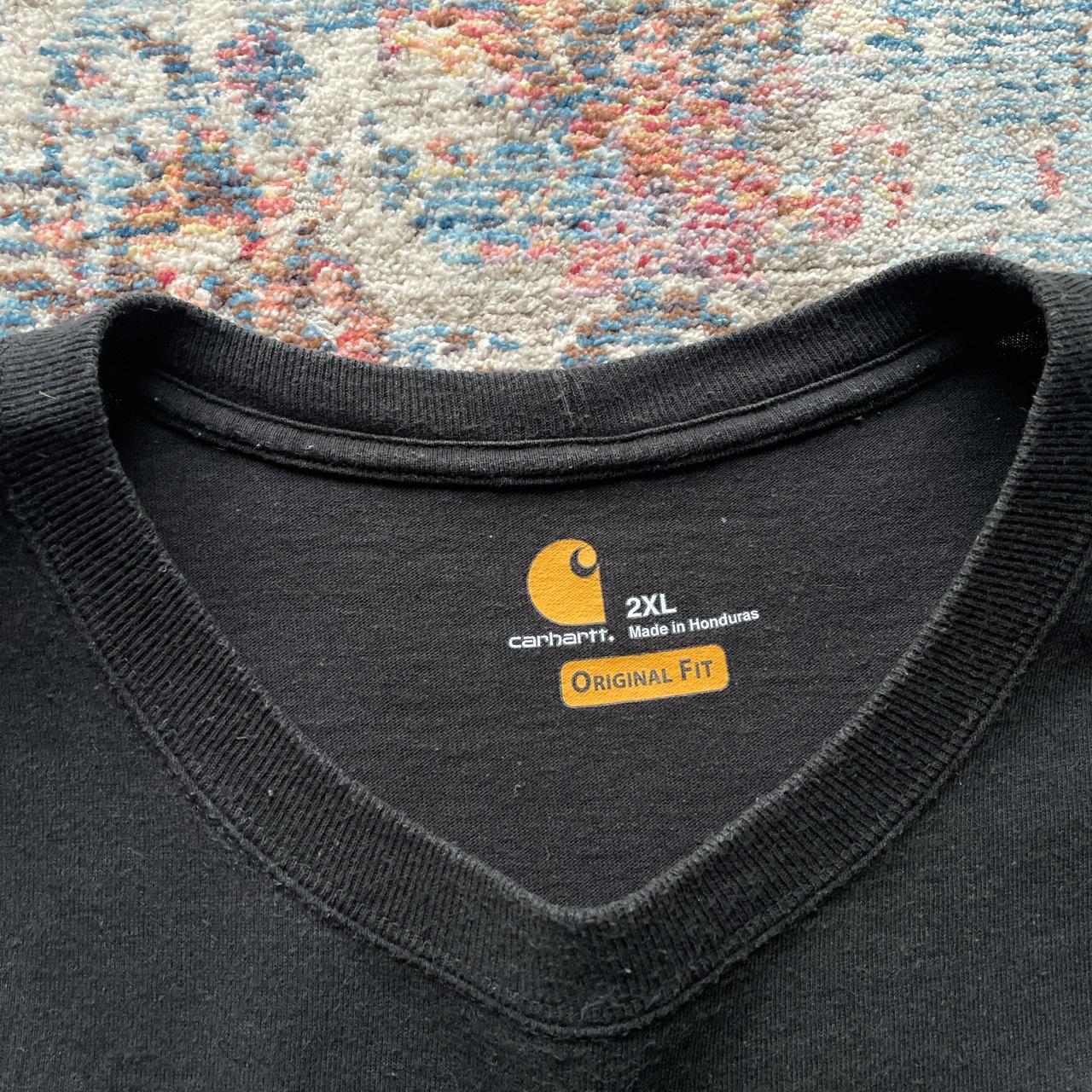 Vintage Black Carhartt Pocket T-Shirt