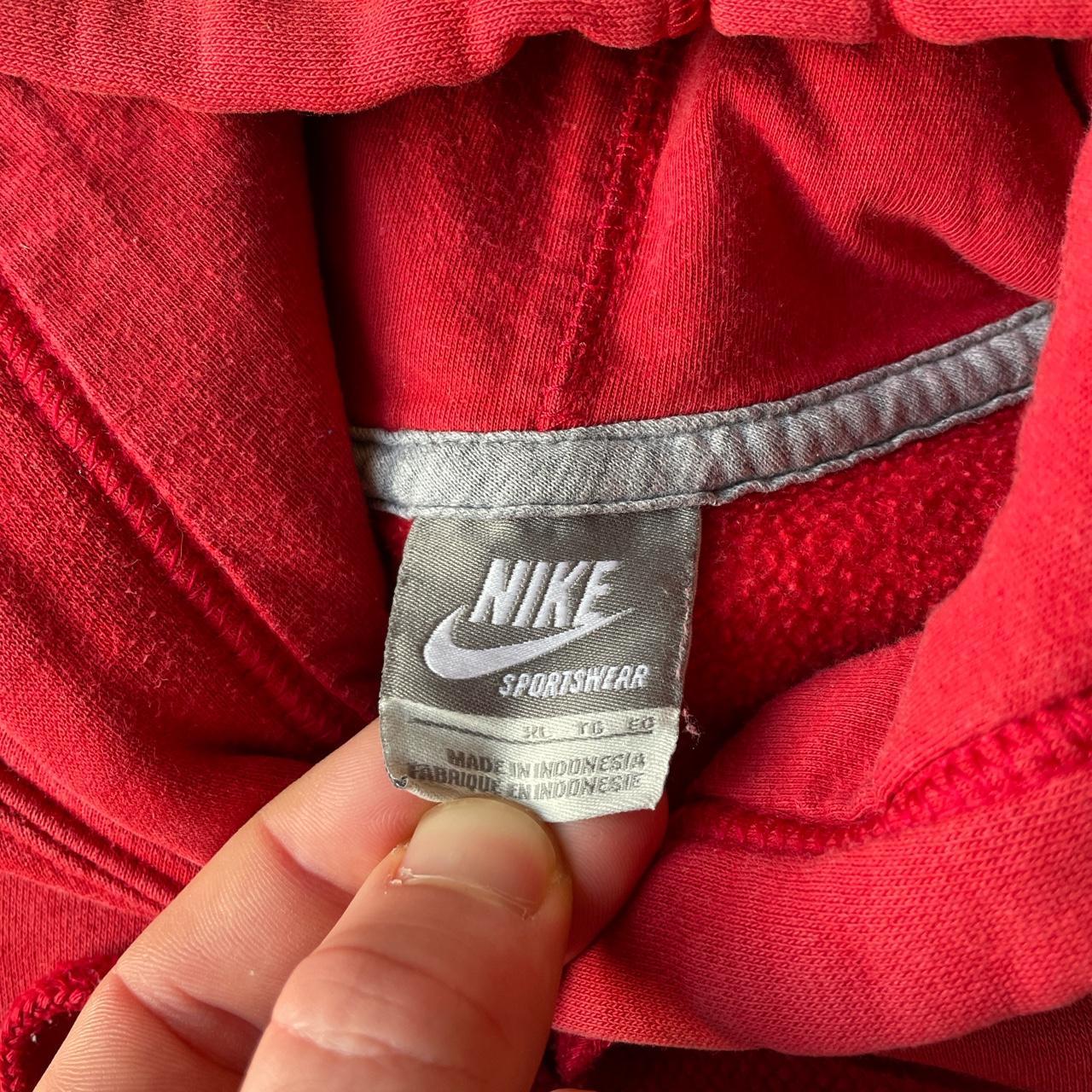 Vintage Nike Red Hoodie