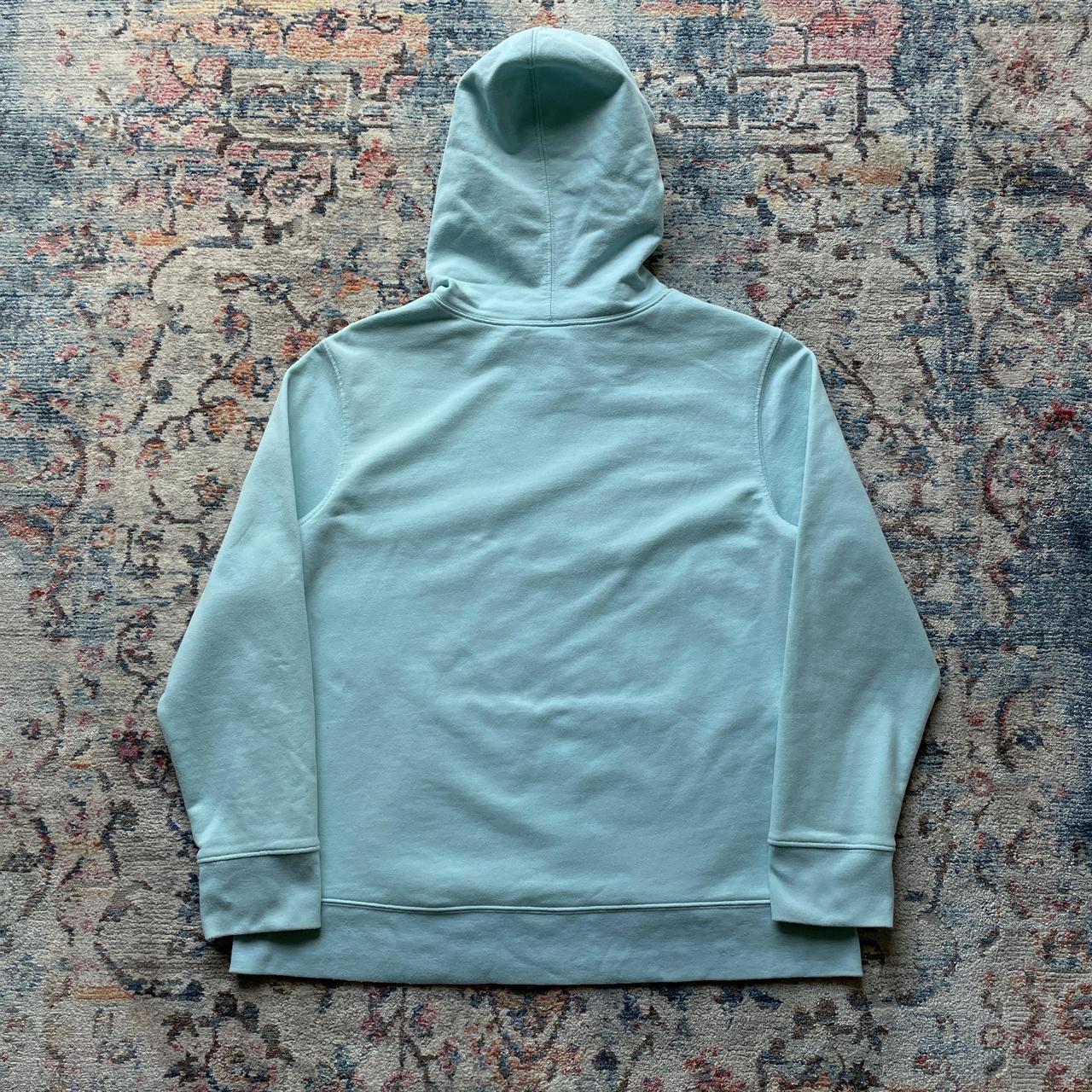 Vintage GAP Blue Spell Out Hoodie