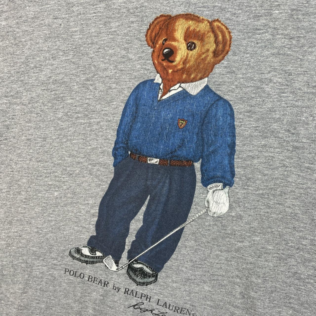 Vintage Ralph Lauren Grey Bear T-Shirt