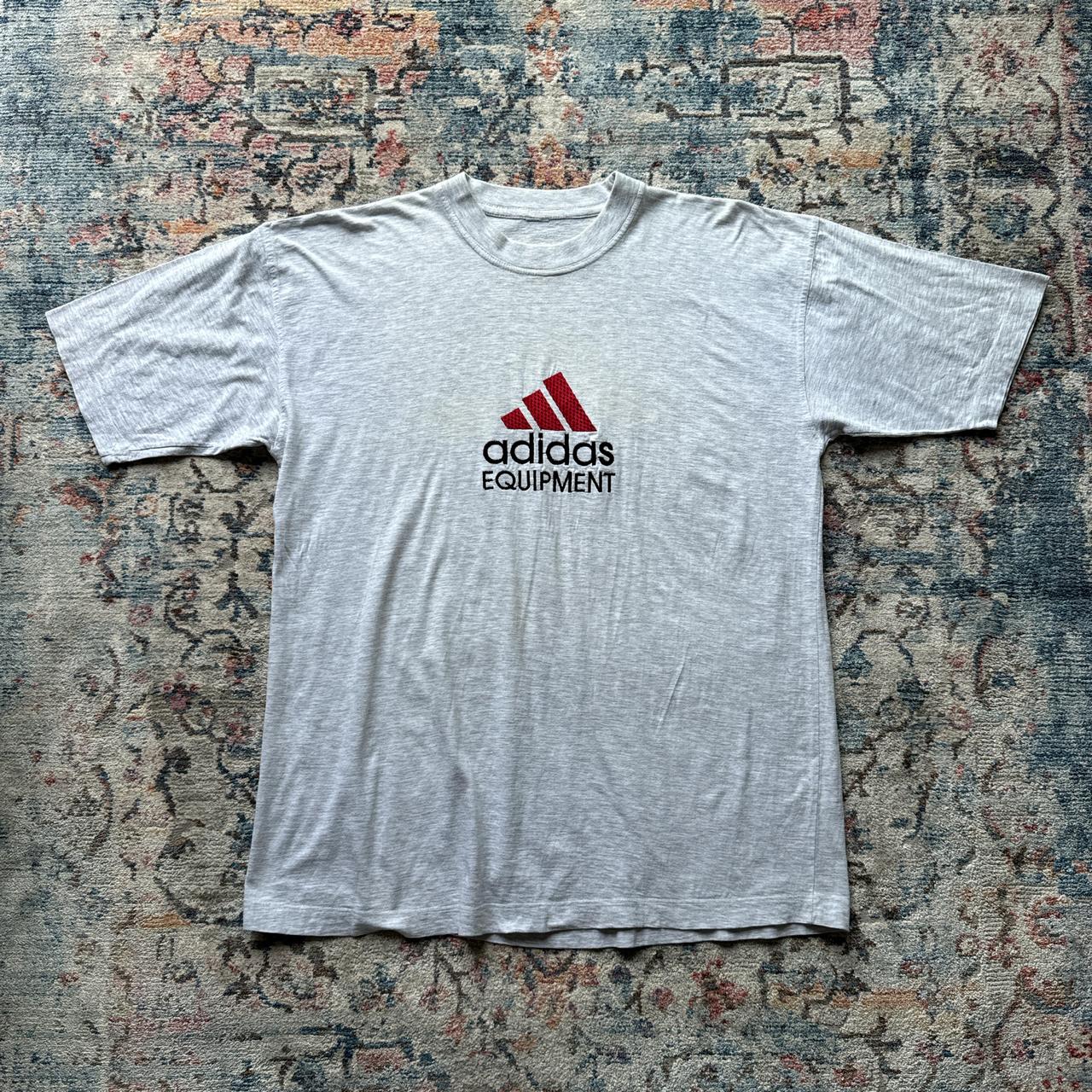 Vintage Adidas Equipment Grey T-Shirt