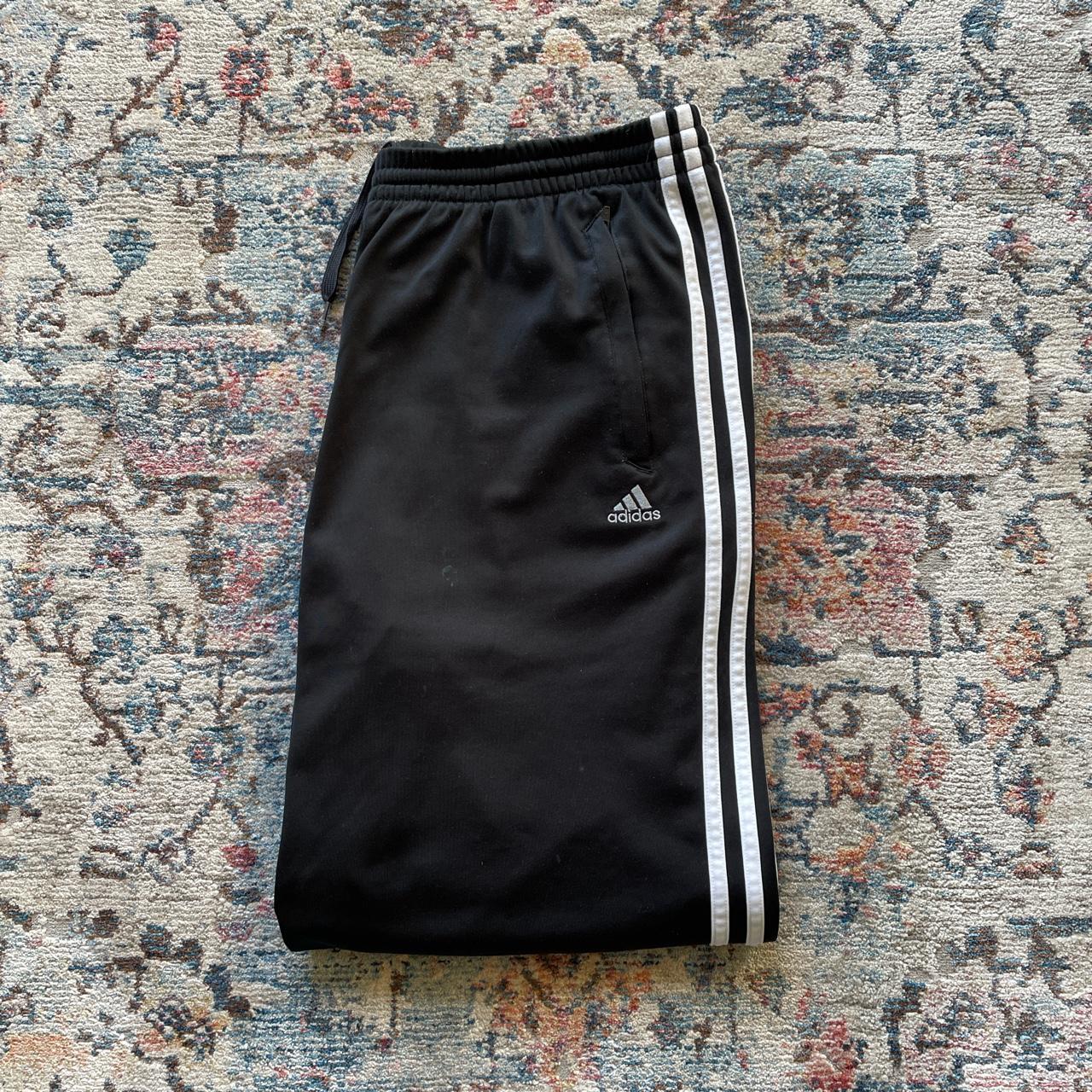 Adidas Black Tracksuit Bottoms