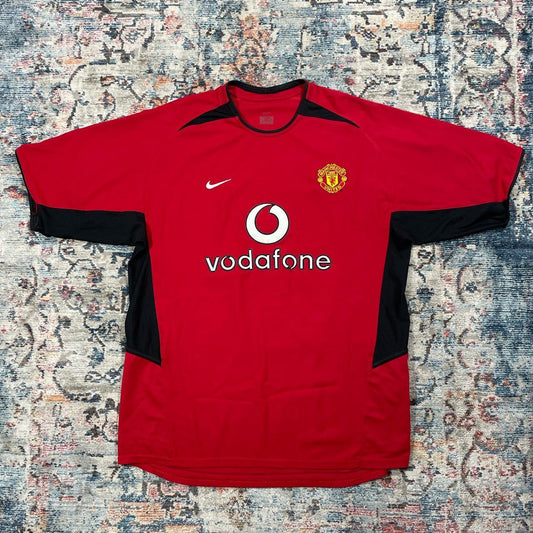 Retro Nike Manchester United 2002/04 Home Football Shirt