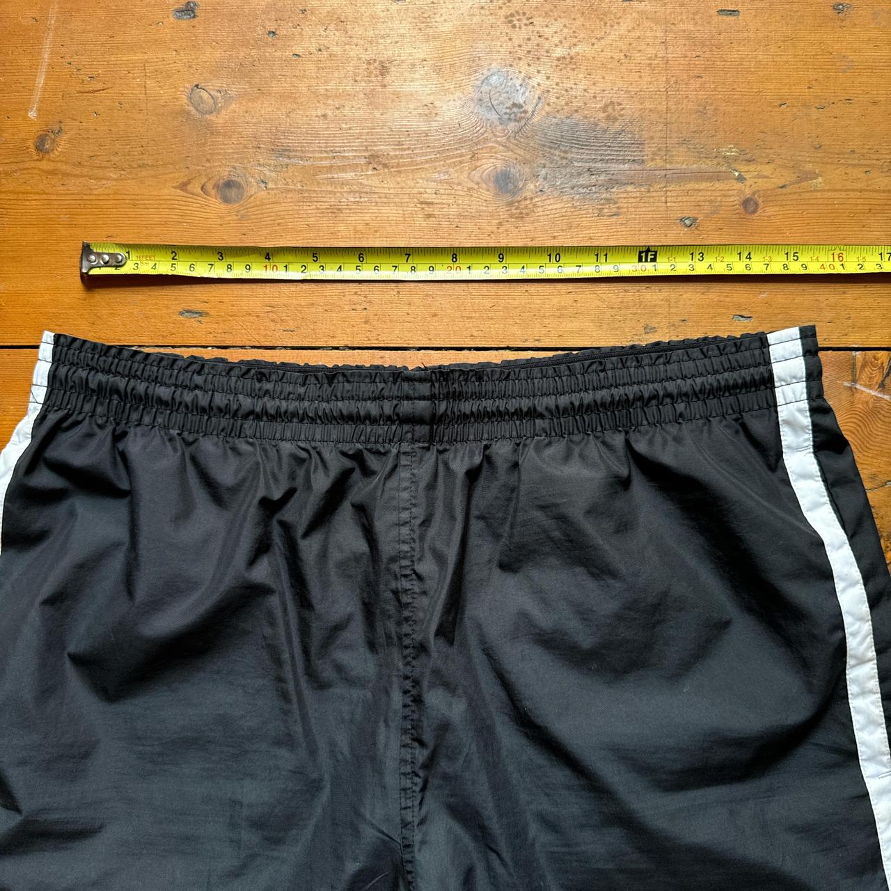 Vintage Manchester United Black Football Shorts