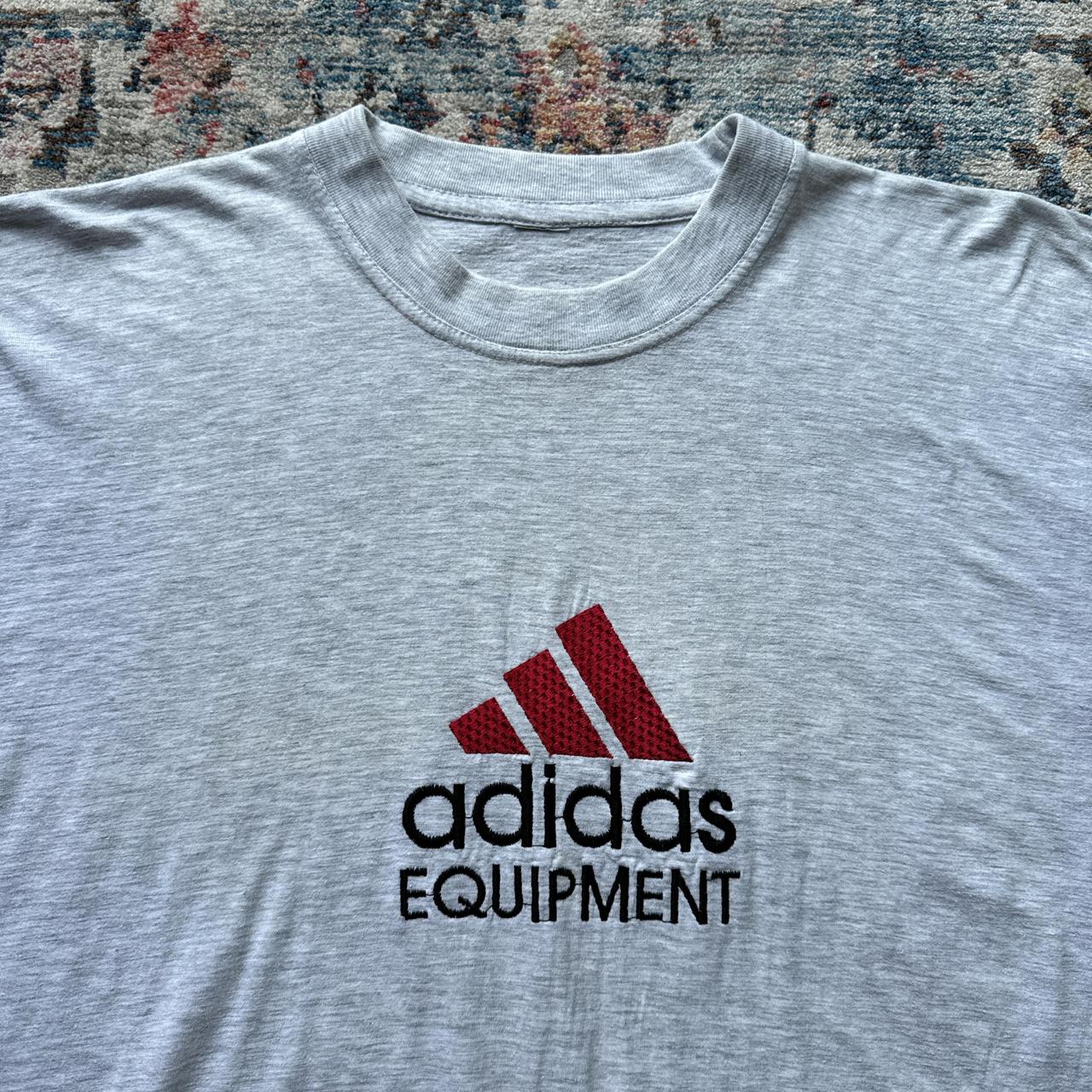 Vintage Adidas Equipment Grey T-Shirt