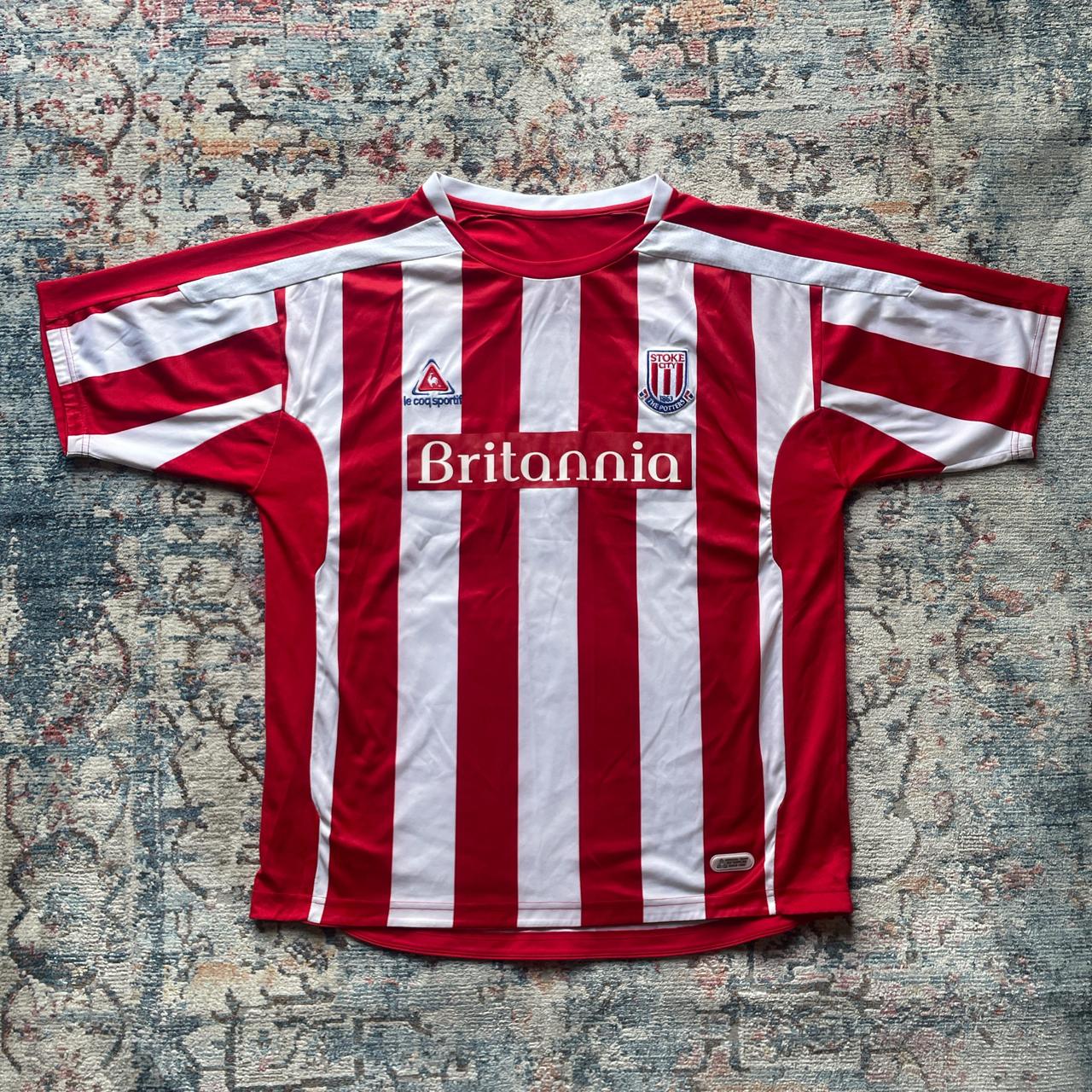 Stoke City Le Coq Sportif 2007/08 Home Football Shirt