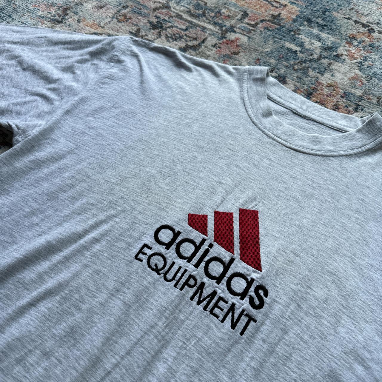 Vintage Adidas Equipment Grey T-Shirt