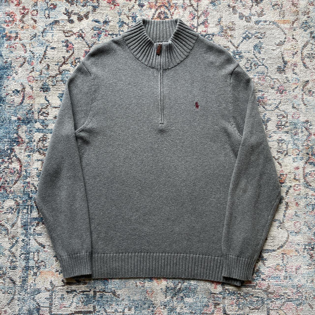 Vintage Ralph Lauren Grey Knitted Jumper