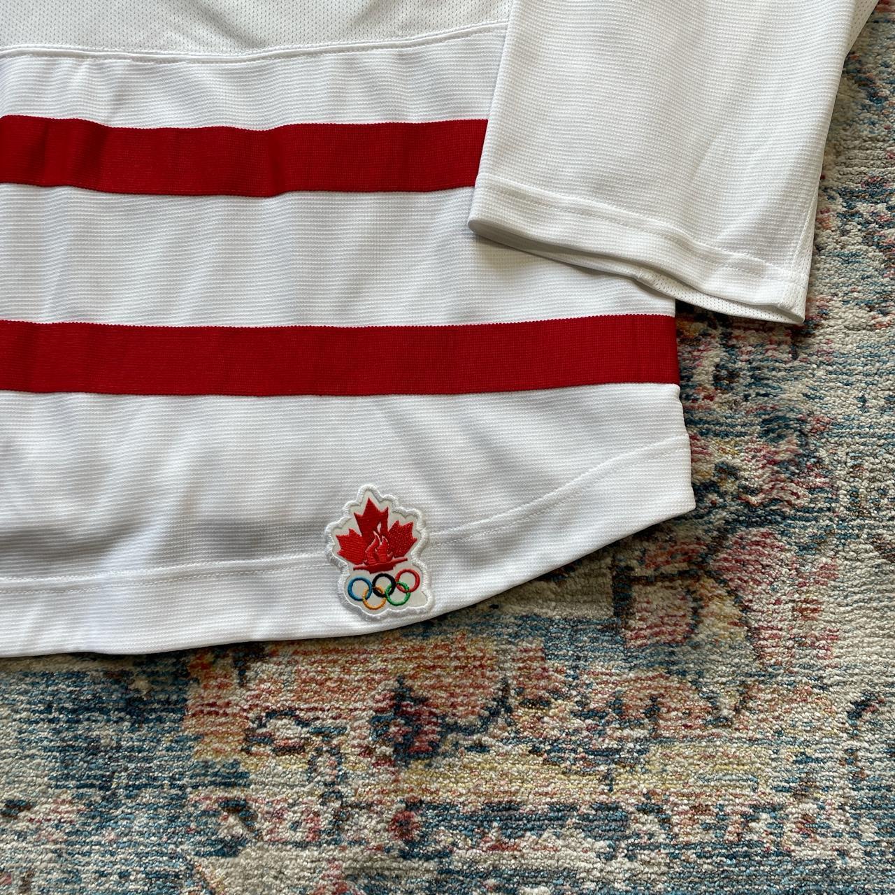 Vintage Canada Hockey Red and White Jersey