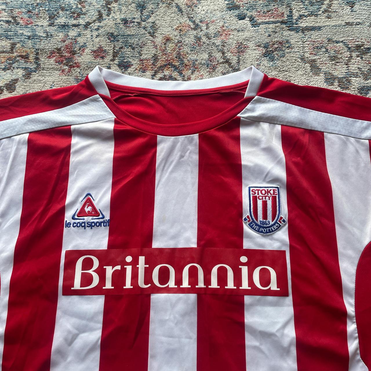 Stoke City Le Coq Sportif 2007/08 Home Football Shirt